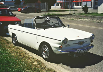 NSU Jagst Riviera als Spyder. Foto: Herbert Rixen