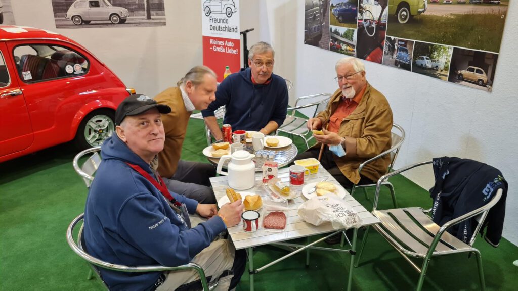 Hoher Besuch von Manfred Klingelhöfer, unserem Ehrenmitglied, aus dem Emsland.